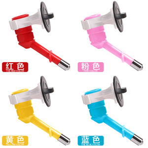Fontaine à eau suspendue pour animaux de compagnie, en forme de bouteille, rouge, jaune, bleu, rose, pour chiens et chats - Product Image 4