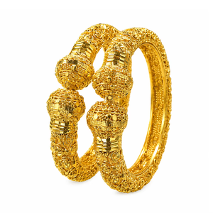 24Ct เคลือบทองสำหรับสาวในเมืองเครื่องประดับแฟชั่นเครื่องประดับแบบดั้งเดิมชุดคาดะสำหรับงานแต่งงานและงานปาร์ตี้ - Product Image 1