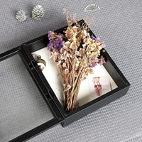 Cadre photo classique noir 8x10 pouces avec porte frontale en MDF, taille personnalisable