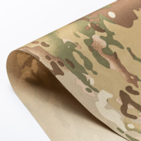 100% Poly 600D 72T PU Camouflage Oxford Tissé Tissu Camo Imprimer Étanche CP Pour Sac Tente