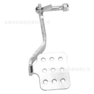 Pedales para Go Kart con Cable de Aceleración, Accesorio de Carreras Plateado para Adultos, para Reparación - Product Image 5