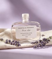 Diffuseur de parfum en verre YORK 100 ml, bouteille en verre à fond épais, pulvérisateur à pompe, impression sérigraphique, options de couleurs, emballage de luxe, OEM/ODM