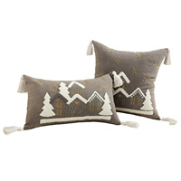 Nouvelles housses de coussin de Noël pour canapés de salon, coussins en peluche avec ambiance festive, coussins décoratifs pour le dossier - en stock