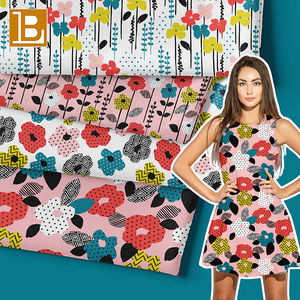 <span class=keywords><strong>Marimekko</strong></span> เดรสสำหรับเด็กเสื้อผ้าเด็กผ้าคอตตอนคอมบ์ดีไซน์ลายดอกไม้ - Product Image 1