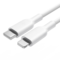 Cargador de cable de datos de carga rápida Pd de 20W de alta calidad de fábrica TPE PVC Usb tipo C para Apple Iphone Cables DE DATOS Mfi certificado