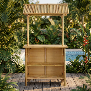 Barra Tiki de Bambú de Diseño Moderno, Artesanía Vietnamita, Modelo SR-BAMBOO.CRAFT 43, Venta al por Mayor a Granel, Precio Económico, Impermeable para Exteriores - Product Image 3