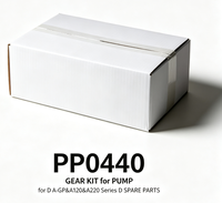 KIT GEAR untuk POMPA PP0440 untuk Seri D A-GP&A120&A220  SUKU CADANG D