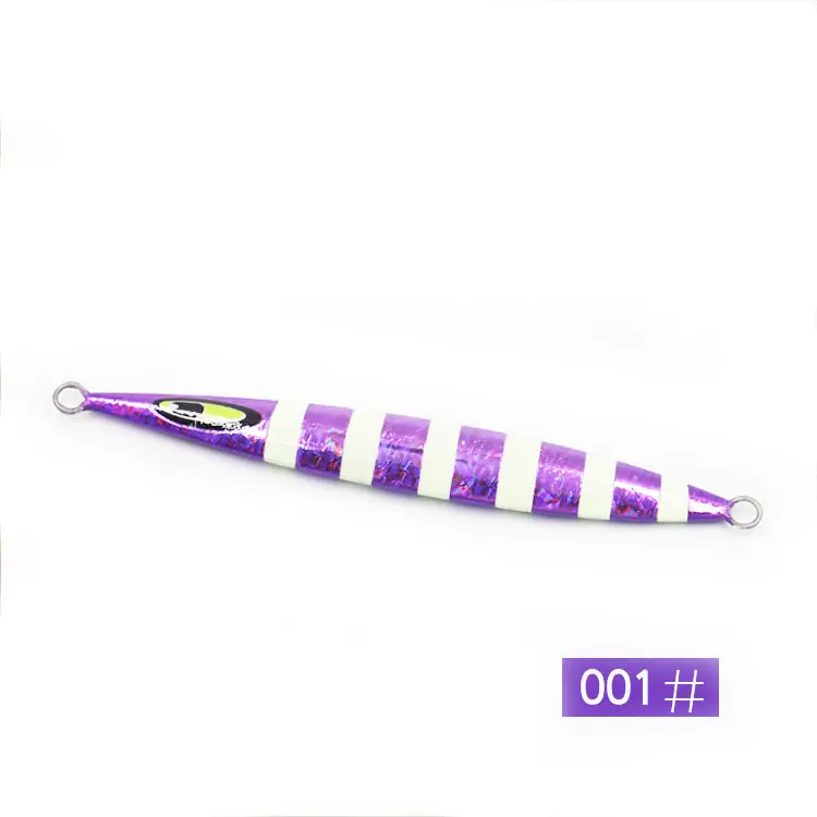 120g Jig Jigging Lead Fish 100g/120g Metal Jig Fishing Lure 5 Color Paillette Knife Wobbler Artificial Hard
