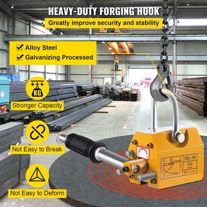 Imán Permanente, Elevador Magnético de <span class=keywords><strong>1</strong></span> Tonelada, 2 Toneladas, 5 Toneladas, Electroimán para Levantar Chatarra, Imanes de Elevación de Placas de NdFeB - Product Image 3