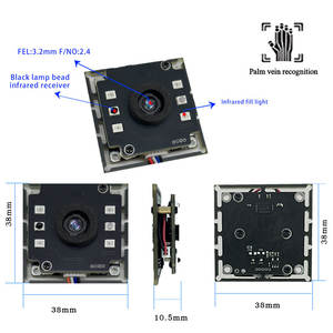 Module de caméra de contrôle d'accès biométrique par veine palmaire personnalisable, lecteur USB, SDK ouvert, logo ODM, machine de paiement par veine palmaire, prise en charge du paiement - Product Image 3
