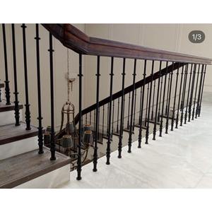 Balaustres Decorativos de Hierro Forjado para Escaleras, Balaustres Metálicos para Barandillas de Escaleras Interiores y Exteriores, Proyectos de Construcción de Viviendas - Product Image 2