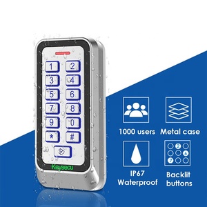Ngoài trời không thấm nước an ninh khóa cửa thông minh Proximity RFID kiểm soát truy cập thẻ bàn phím - Product Image 1