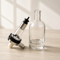 Présentoir transfrontalier en acrylique pour diffuseur d'arômes et distributeur de parfum rechargeable à 8 pompes