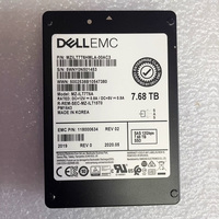 Disque SSD de stockage pour serveur d'entreprise DELLs EMC 118000634 7,68 To SAS 12 Gbit/s MZILT7T6HMLA-00AC3 2,5 pouces pour R740 R750 R760