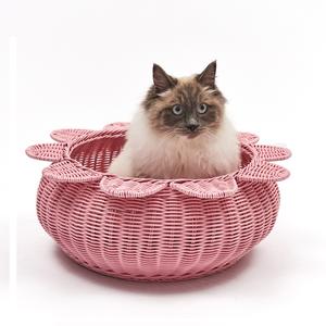 Premium Katzen bett Höhle Lebensmittel qualität Umwelt freundliche PE <span class=keywords><strong>Rattan</strong></span> Betten für Katzen und Kätzchen - Product Image 4