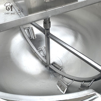 Xiaomi — agitateur automatique de 200l, 400l, bouilloire de cuisson revêtue à la vapeur, avec agitateur, Commercial, outil de cuisine