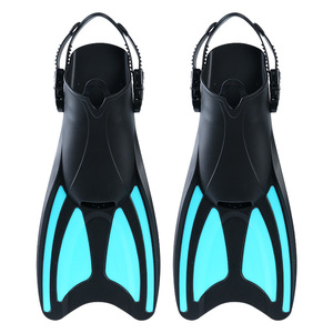 Aletas de Natación Ajustables Asy XS S M L XL para Adultos y Niños, para Snorkel y Buceo con Ayuda de Aceleración - Product Image 1