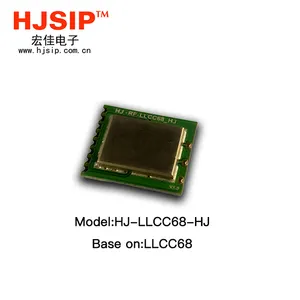 HJSIP HJ-RF-LLCC68-HJ SX1268/SX1262 LORA módulo sem fio de longo alcance -148dBm módulo IOT de baixo consumo de energia de tamanho pequeno