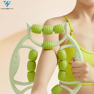Bâton de massage multifonctionnel Massage <span class=keywords><strong>des</strong></span> tissus profonds Rouleau de mousse musculaire pour jambe bras cou cuisse mollet - Product Image 4