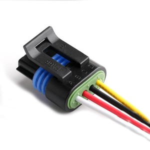 أسلاك توصيل, 4 دبوس BSK MAP 1.5 مللي متر الاستشعار موصل أسلاك التوصيل العشوائي ل Bosh 12162189 12162188 12162190 - Product Image 6