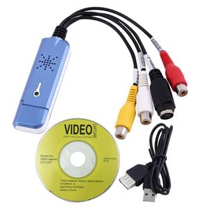 Adaptateur de carte de <span class=keywords><strong>capture</strong></span> Audio vidéo Portable USB 2.0 <span class=keywords><strong>Easycap</strong></span> VHS DC60 DA60 + convertisseur DVD Composite RCA bleu 1080P - Product Image 5