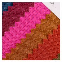 Tissu en nylon 420D petit tissu oxford à motif jacquard torsadé