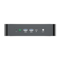 Mini ordinateur avec 32 Go/64 Go + 512 Go/1 To/2 To prend en charge la brosse 4k 120HZ et 3 écrans avec un affichage différent Mini PC