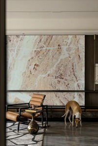 Italiaans Roze Picasso Marmer Voor Luxe Badkamerrenovaties Als Aanvulling Op Moderne Neutrale Kleuren En Traditionele Kleuren Met Gratie - Product Image 3