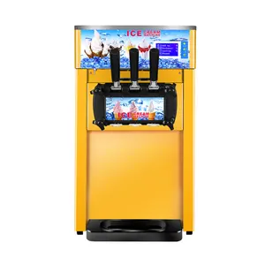 वाणिज्यिक स्वत: बर्फ क्रीम बनाने की मशीन नरम आइसक्रीम वेंडिंग मशीन आइस क्रीम भरने की मशीन