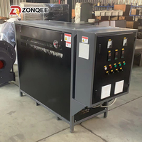 Chauffe-huile thermique électrique à commande PLC automatique sur châssis pour le séchage des meubles en bois et les fours de traitement