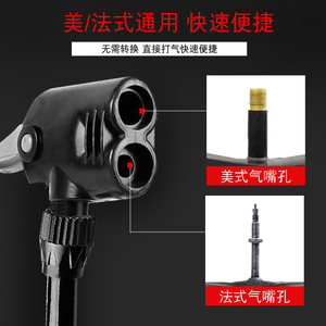 Mini Bomba de Aire de Alta Presión T9 3235 de Acero al Carbono con Manómetro para Bicicleta, Motocicleta, Auto y Bicicleta Eléctrica - Product Image 3