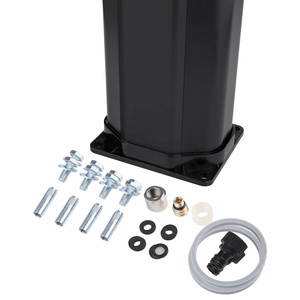 <span class=keywords><strong>Douche</strong></span> <span class=keywords><strong>solaire</strong></span> extérieure autoportante CYEN à montage rapide 35L noire pour piscine, jardin et plage - Product Image 5