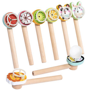 Entraîneur de respiration et de capacité pulmonaire pour enfants, jeu de ballon à souffler, ballon flottant, exercice buccal, jouet éducatif en bois - Product Image 6