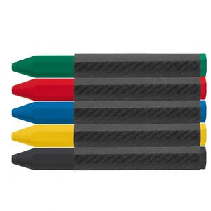 Pennarello industriale a base di fibra di viscosa, inchiostro permanente, asciugatura rapida, adatto per superfici ruvide e scrittura. - Product Image 1