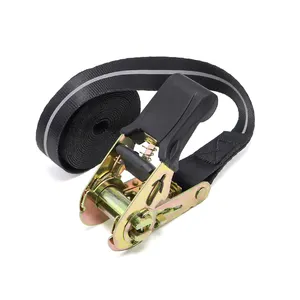 <span class=keywords><strong>Tendeur</strong></span> de charge à cliquet pour ceinture d'<span class=keywords><strong>arrimage</strong></span> à sangle réfléchissante de 1 pouce 1800lbs - Product Image 5