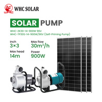 Pompe à eau solaire de surface de haute qualité Whc pour système d'irrigation agricole, pompe à eau CC, pompe solaire