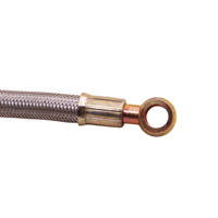 Mangueras de Freno Hidráulicas Flexibles de Alta y Baja Presión, Trenzadas, de Alta Calidad, Manguera de Freno Trenzada de Acero Inoxidable