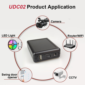 UDC02 5V USB 9V 12V DC Ausgang Einphasen-DC-Mini-USV für <span class=keywords><strong>Wifi</strong></span> <span class=keywords><strong>Router</strong></span> Modem CCTV-Kamera Home - Product Image 2