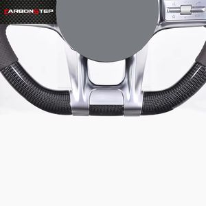 Volante de Coche de Fibra de Carbono con Cuero Liso y LED Personalizado, Gran Oferta <span class=keywords><strong>2022</strong></span> para Benz - Product Image 4