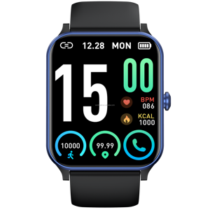 Montre connectée pas chère Appel BT Fréquence cardiaque Surveillance du sommeil Suivi <span class=keywords><strong>de</strong></span> la forme physique Modes multisports Assistant vocal IA Étanche IP68 - Product Image 5