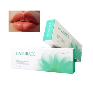 HADURAGE Derm 24mg 10ml Gel de comblement cutané injectable à l'<span class=keywords><strong>acide</strong></span> <span class=keywords><strong>hyaluronique</strong></span> pour le volume des lèvres et du visage, usine OEM, ISO&CE, <span class=keywords><strong>prix</strong></span> de gros - Product Image 1