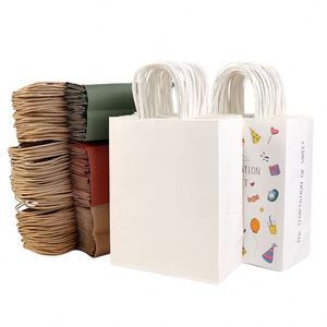 Bolsas de Papel Kraft Ecológicas Personalizadas 2026, Diseño Duradero para Empaquetado Minorista, Regalos para Supermercados - Product Image 3
