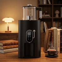 Distributeur d'eau chaude en titane pur avec infuseur à thé, bouilloire 1,5 L, contrôle multi-températures, machine instantanée, infuseur à thé amovible, pour hôtel