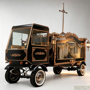 Carroza Fúnebre Eléctrica Personalizable con Exterior Elegante para Desfiles Fúnebres al Aire Libre y Transporte de Ataúdes, Alta Demanda - Product Image 1