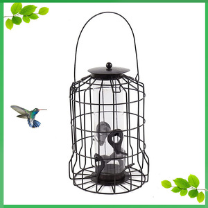 Stokta çift kafes <span class=keywords><strong>Metal</strong></span> aksesuarları ile büyük açık bahçe kuş besleyici Pet kafesleri - Product Image 4