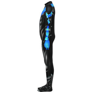 Disfraz de Cosplay de Titanes Temporada 3 - Traje de Batalla de Nightwing Dick Grayson Conjunto Completo para Hombre Inspirado en TV y Películas Hecho de Spandex - Product Image 3