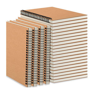 Carnet de notes A4 A5 personnalisé pour l'école, impression de planificateur, couverture rigide, double reliure, journal de fitness métallique, cahiers à spirale - Product Image 1