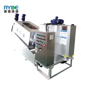 SS304/SS316 <span class=keywords><strong>Top</strong></span> qualité filtre presse à vis centrifugeuse déshydrateur à boues - Product Image 6