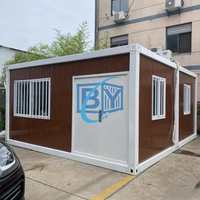 Conteneur préfabriqué de 20 pieds, magasin moderne en panneaux sandwich, maison mobile en conteneur pour centres commerciaux, écoles, gymnases