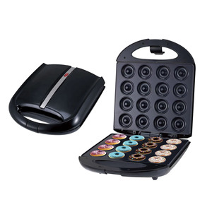 Máquina para hacer donas eléctrica de 12 orificios antiadherente para uso doméstico - Product Image 1